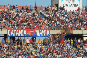 Catania-Sassuolo(0-0), i tifosi · Catania - Sassuolo