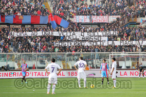Catania-Fiorentina 0-3, i tifosi
