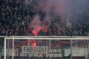 Catania-Verona 0-0, i tifosi · Catania - Verona