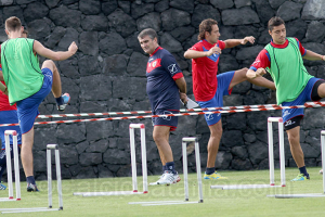 Primo allenamento per mister De Canio