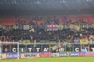 Catania-Verona 0-0, i tifosi · Catania - Verona