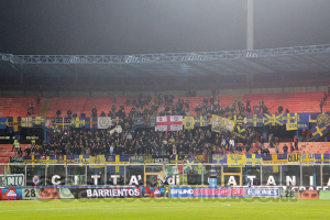 Catania-Verona 0-0, i tifosi · Catania - Verona