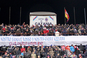 Catania-Verona 0-0, i tifosi · Catania - Verona