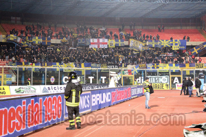 Catania-Verona 0-0, i tifosi · Catania - Verona